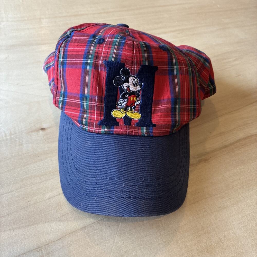 Vintage Mickey Mouse Disney Plaid For Kids Stuff SnapBack Fresh Caps Hat